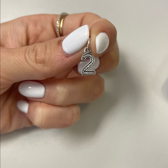 Pandora number 2 Charm - Picture 2 of 3
